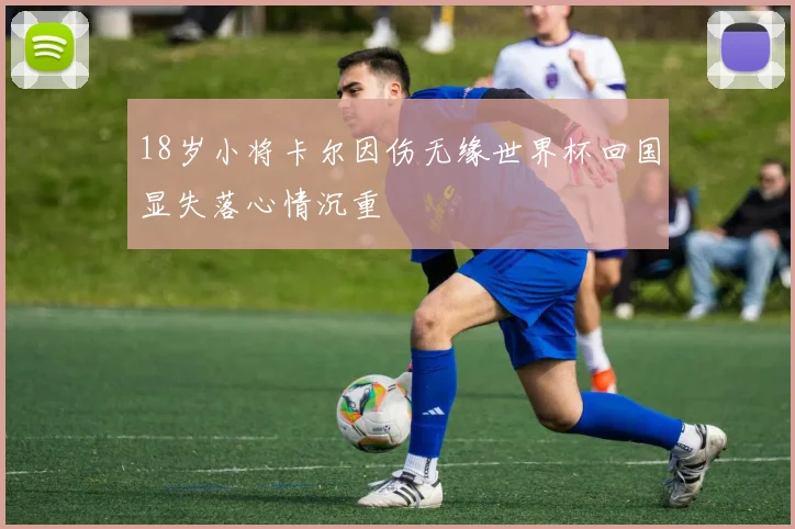 18岁小将卡尔因伤无缘世界杯回国显失落心情沉重
