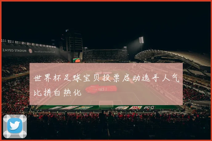 世界杯足球宝贝投票启动选手人气比拼白热化