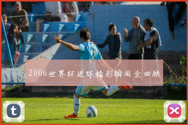 2006世界杯进球精彩瞬间全回顾