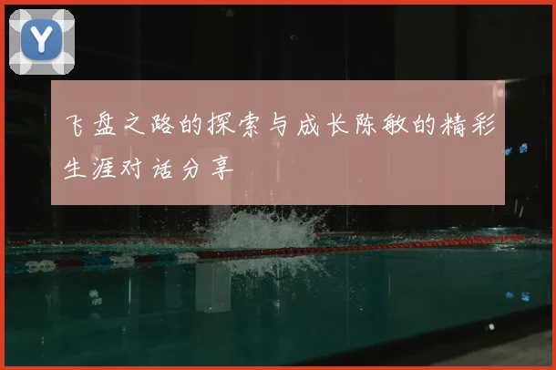 飞盘之路的探索与成长陈敏的精彩生涯对话分享